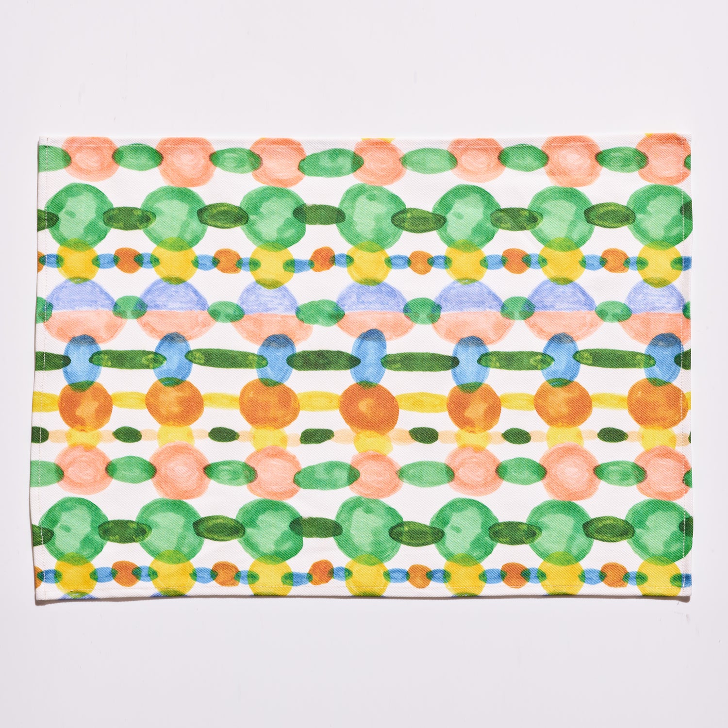 Placemats Green Circles