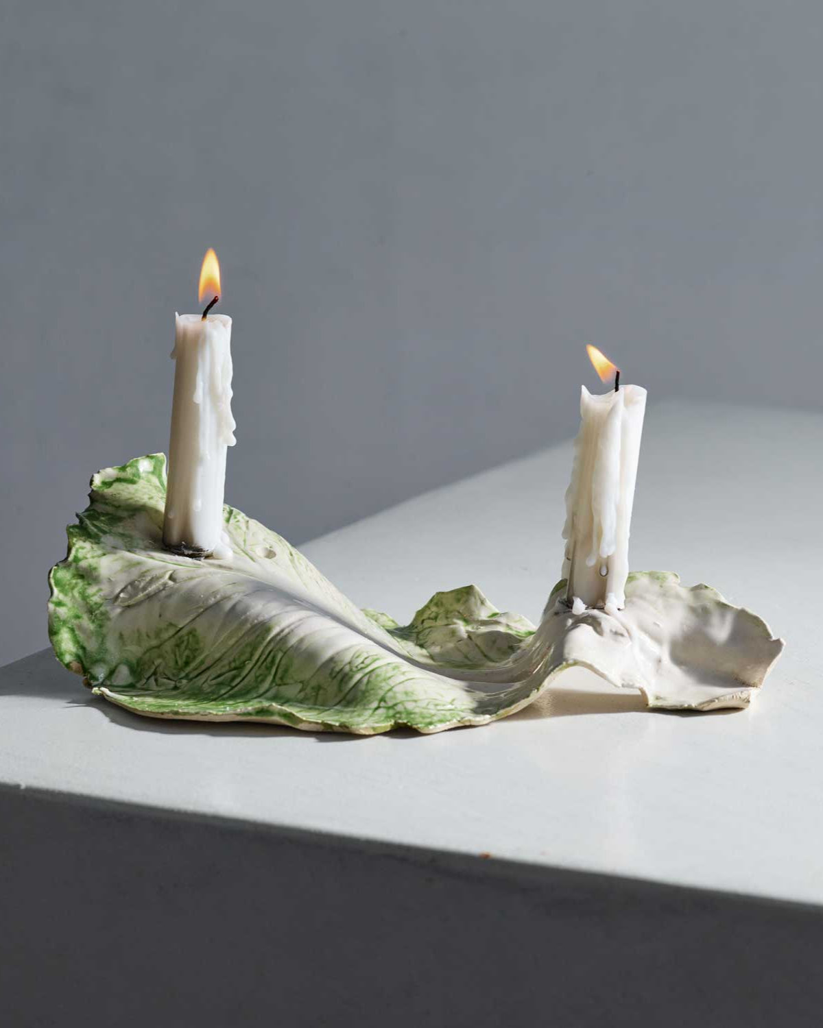 Lettuce Candle Holder