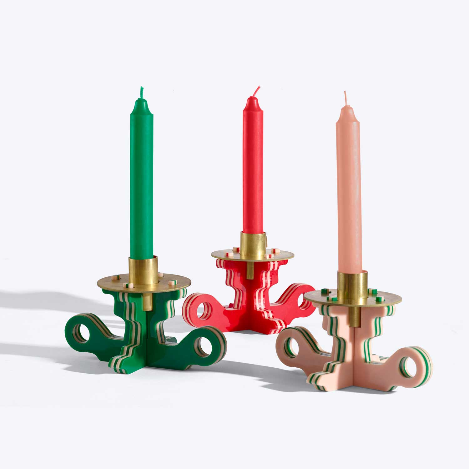 Candle Holder Pink