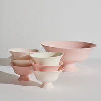 Ceramic Pedestal Bowl Small