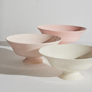 Ceramic Pedestal Bowl Large