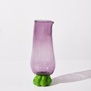 Glass Pitcher Purple