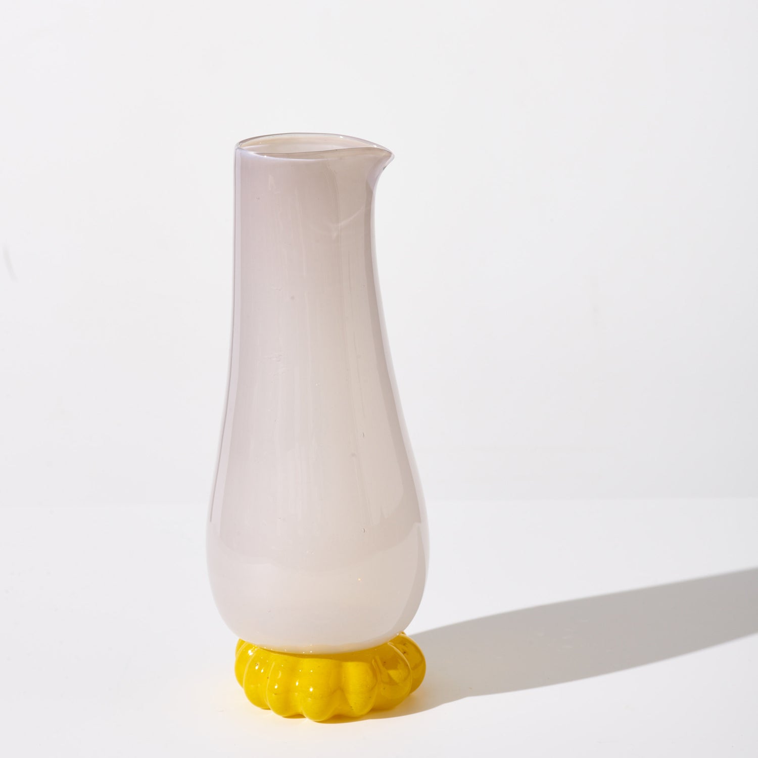Glass Pitcher Grey