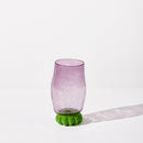 Glass Cup Purple