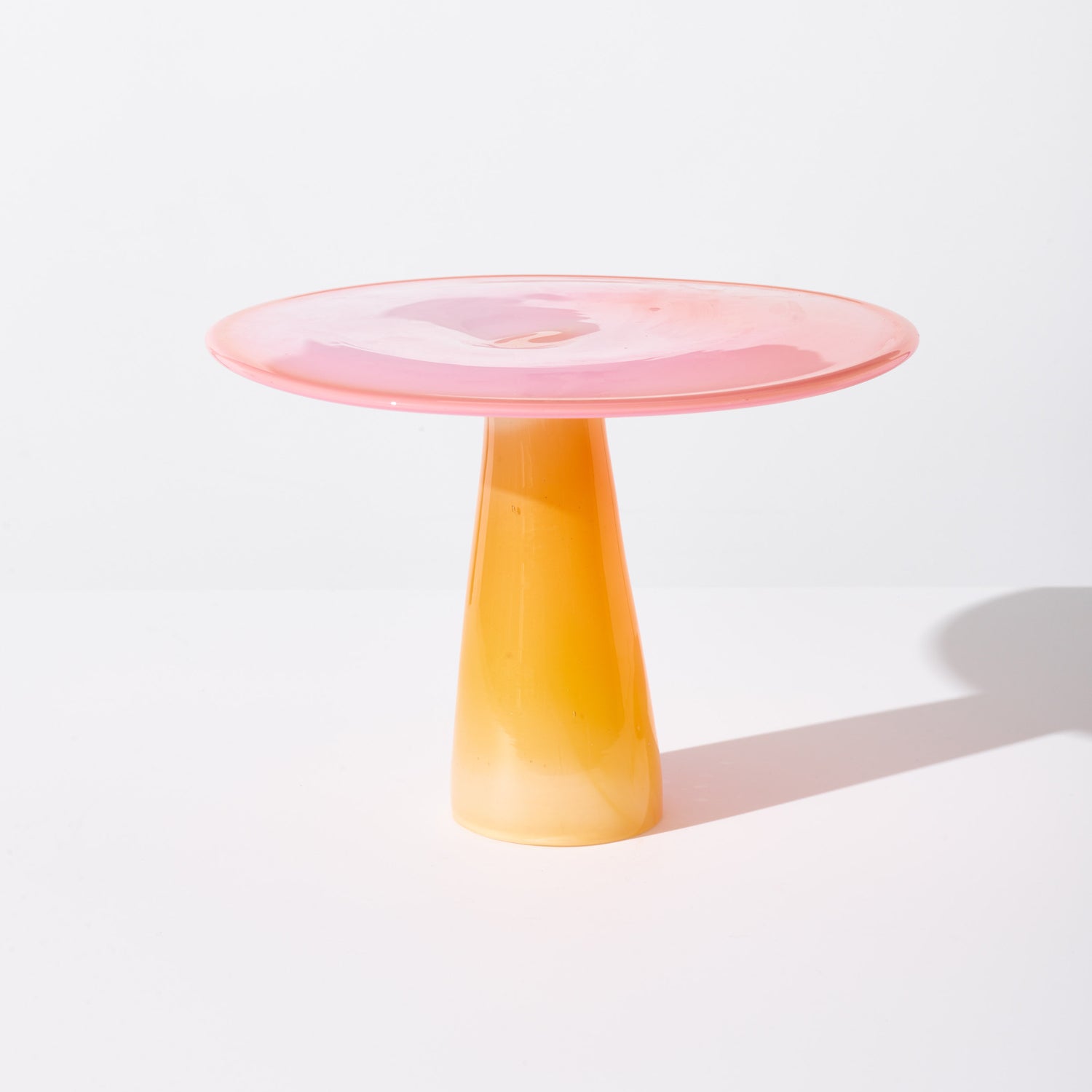 Glass Stand Orange-Pink