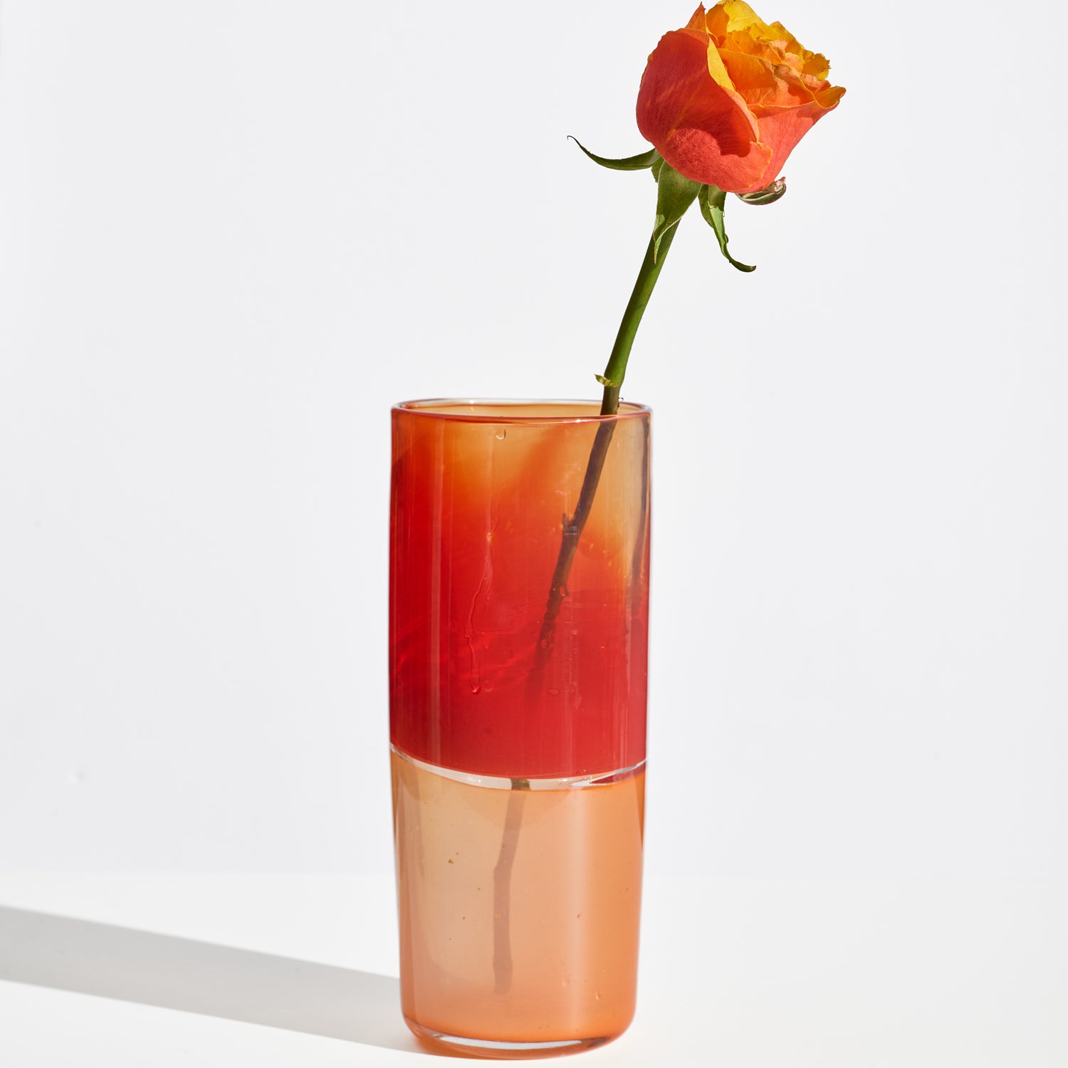 Cylinder Red Orange