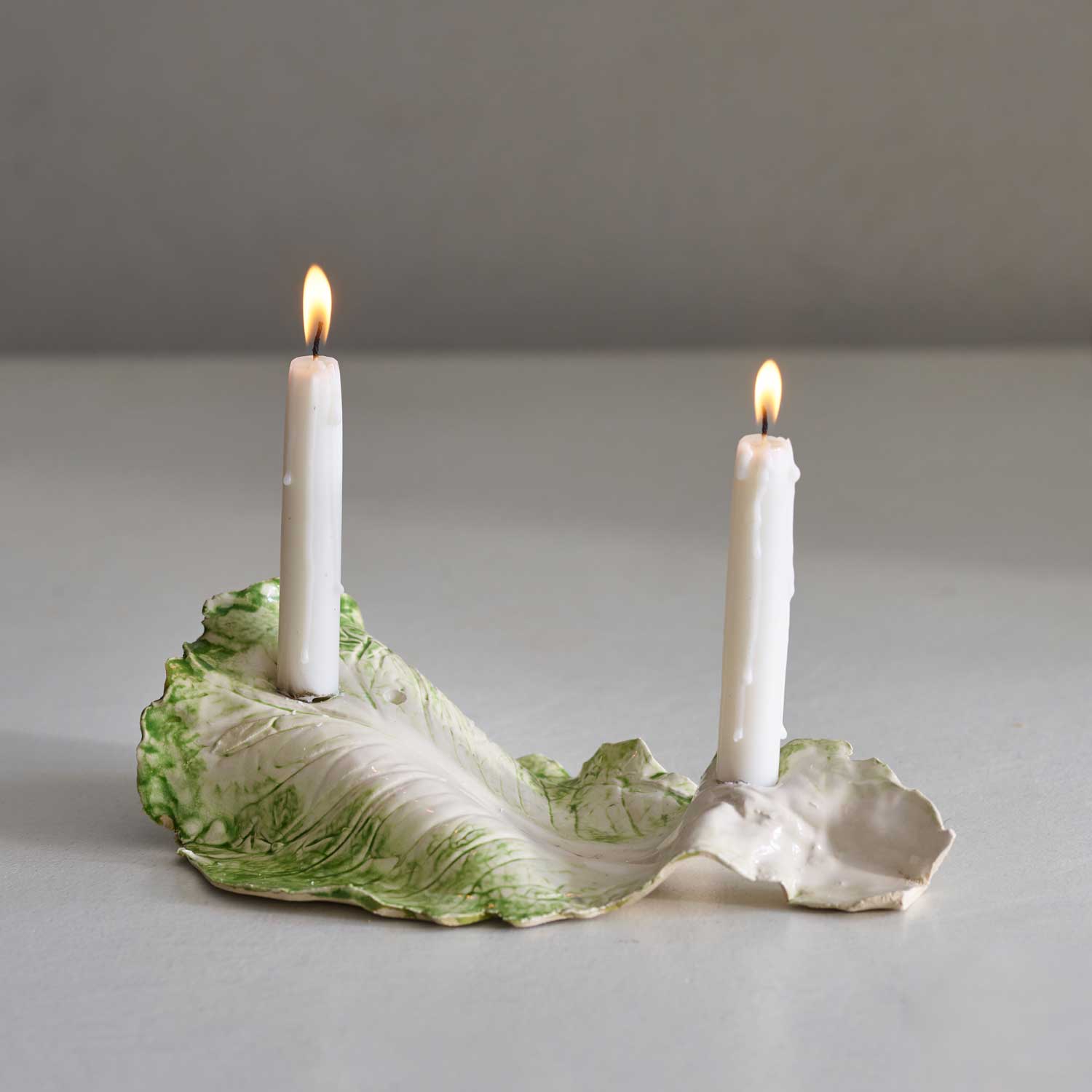 Lettuce Candle Holder