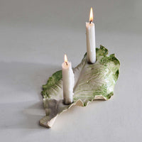 Lettuce Candle Holder