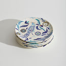 Paradise Blue Dessert plate (set of 4)