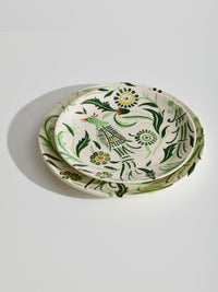 Paradise Green Main course plate (set of 4)