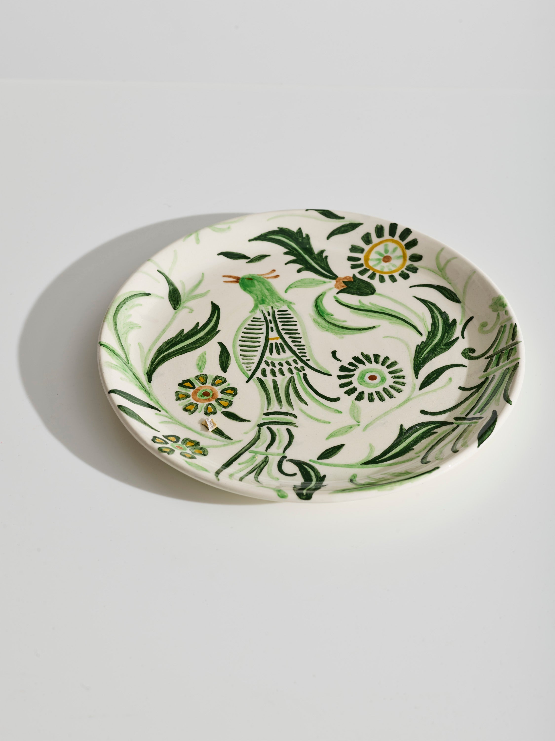 Paradise Green Main course plate (set of 4)