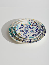 Paradise Blue Main course plate (set of 4)