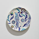 Paradise Blue Dessert plate (set of 4)