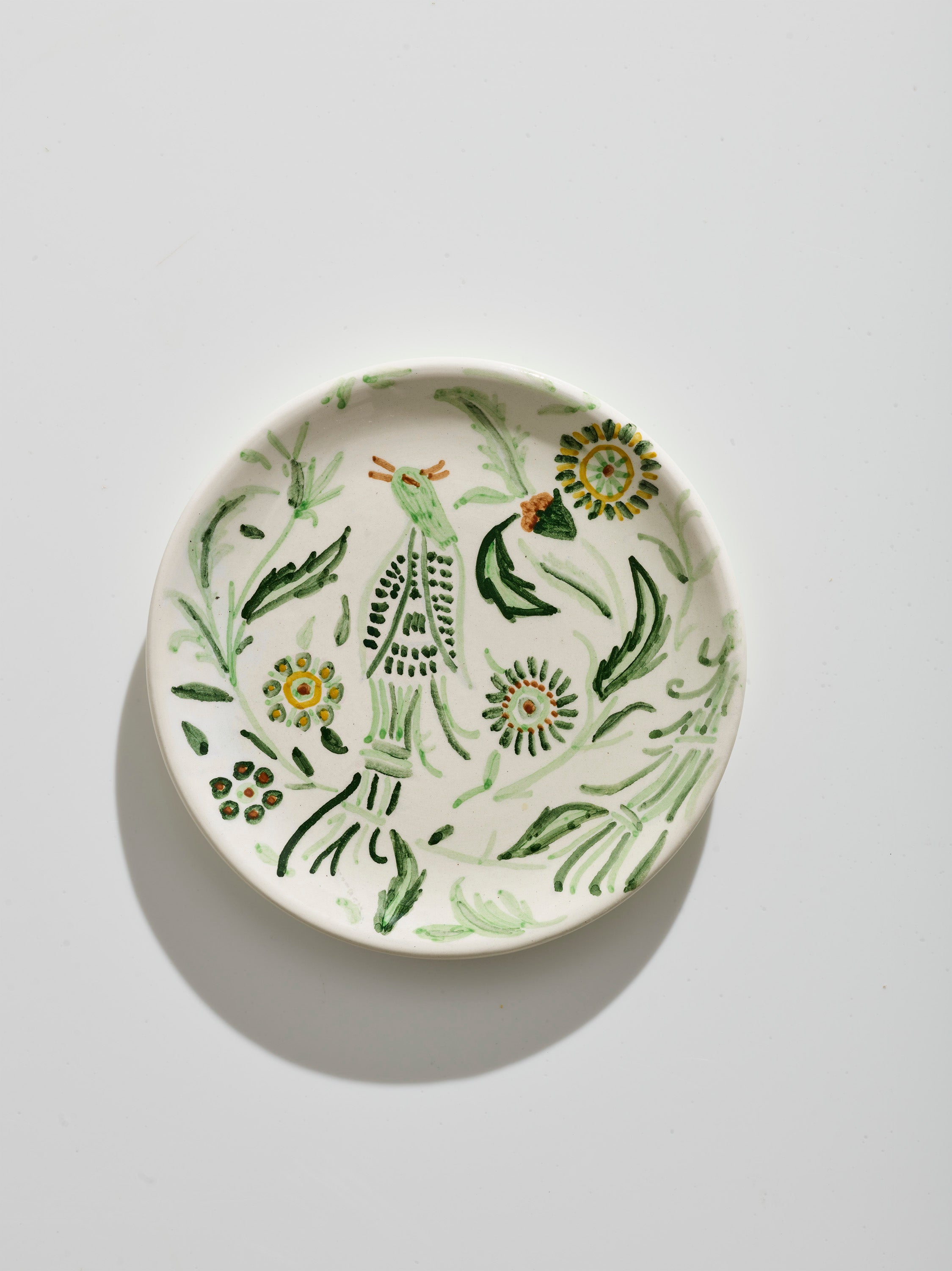 Paradise Green Main course plate (set of 4)