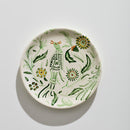 Paradise Green Dessert plate (set of 4)