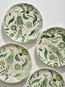 Paradise Green Main course plate (set of 4)