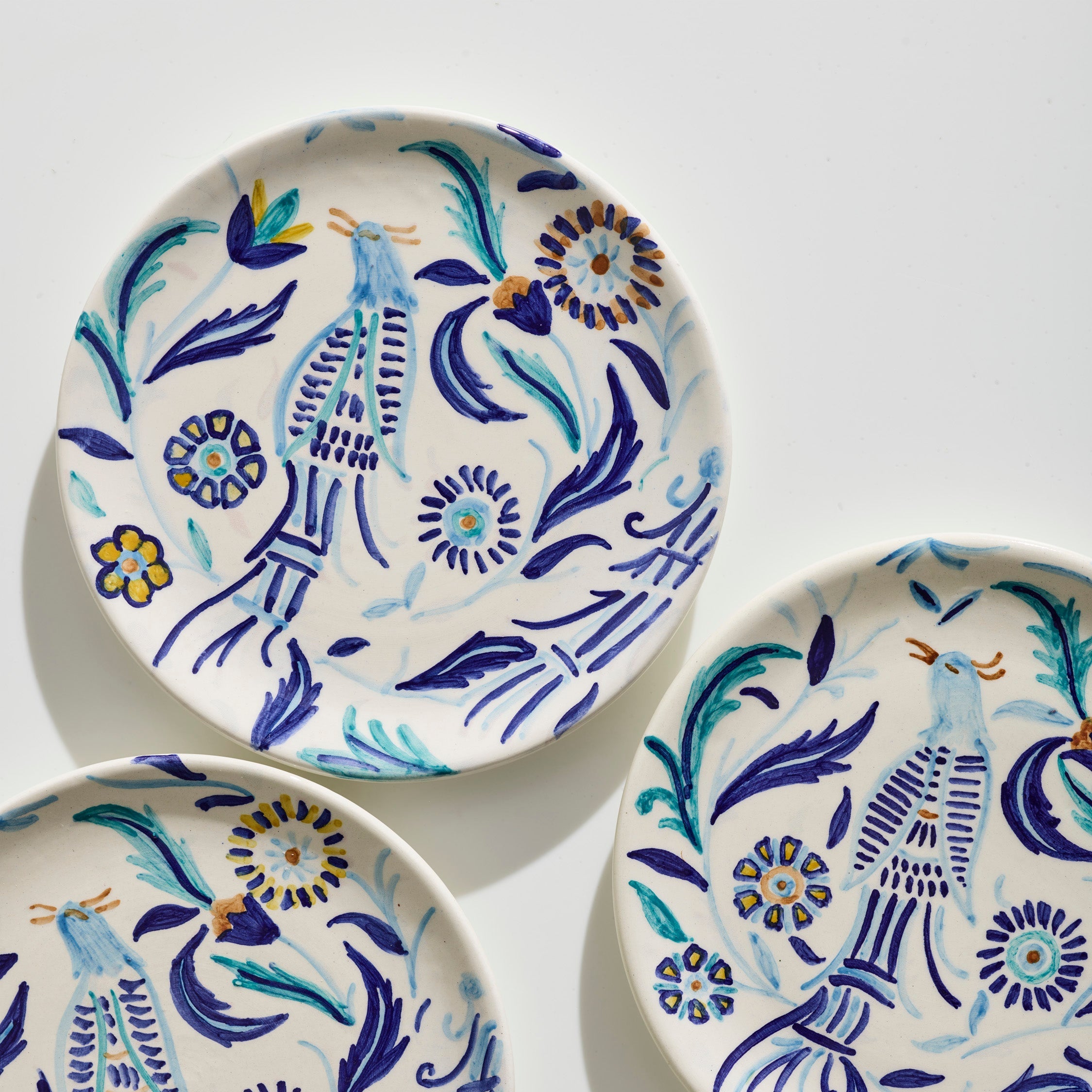 Paradise Blue Starter Plate (set of 4)