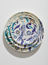 Paradise Blue Main course plate (set of 4)