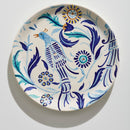 Paradise Blue Main course plate (set of 4)